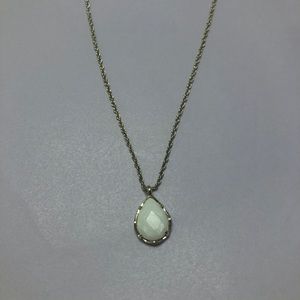 Kendra Scott Kiri Necklace White Gold Chain